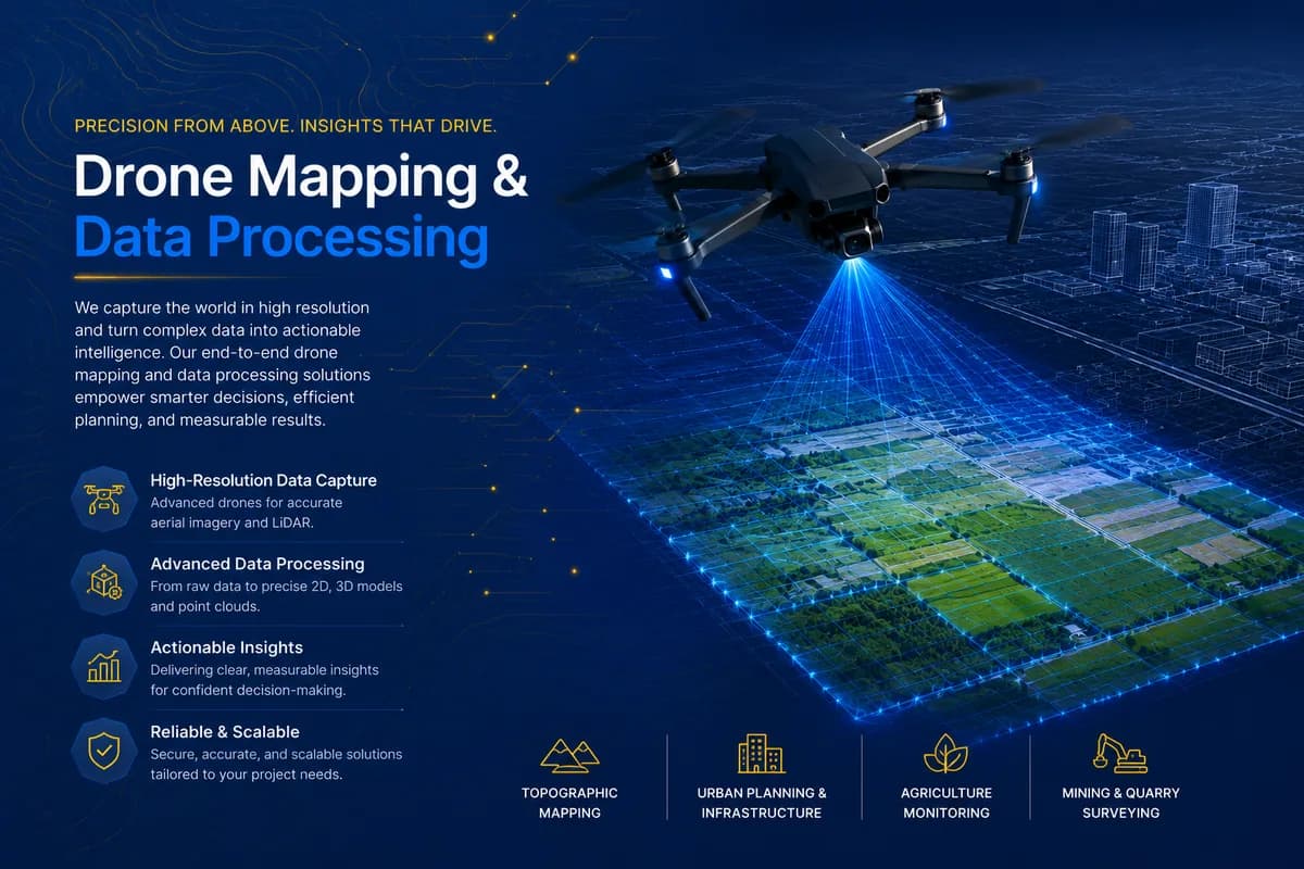 Drone Mapping — GeoVarix capability overview